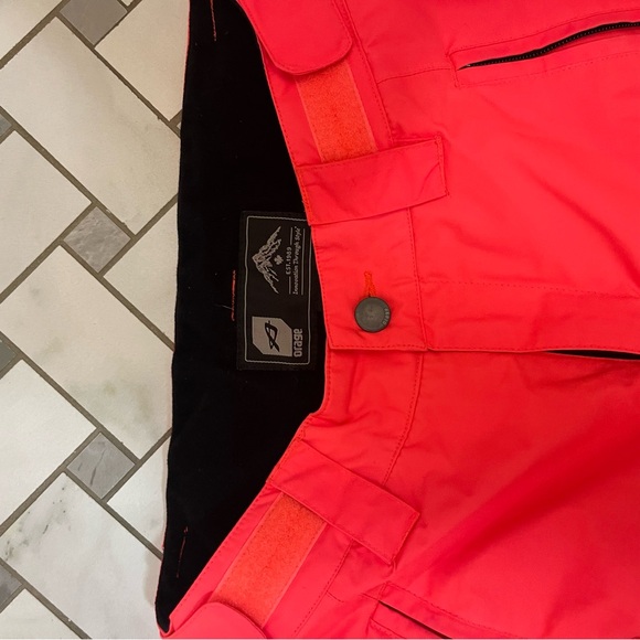 Orage Outerwear Neon Pink Ski Pants - Picture 6 of 7